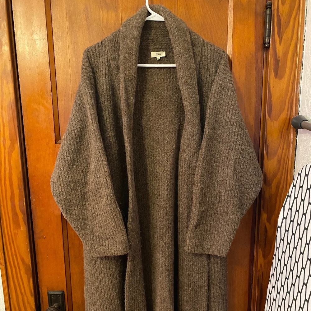 OZMA sloan duster in bark